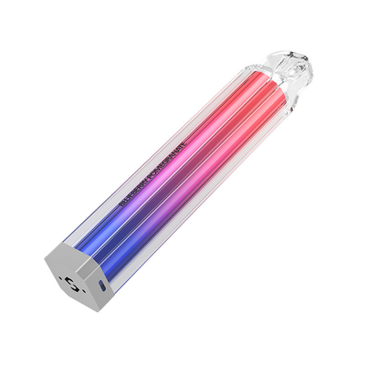 Metallboden-quadratische Nachtklub-elektronische Zigaretten-transparentes leuchtendes