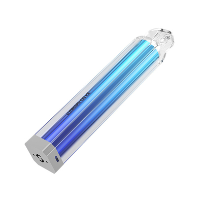 PC Rohr transparenter Crystal Electronic Cigarette 500 stößt kundengebundener Geschmack luft