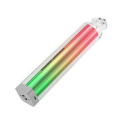 Soem-Metallboden-elektronische Zigaretten quadrieren transparentes leuchtendes
