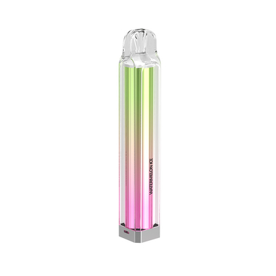 Wassermelonen-Eis-transparente Metallboden-elektronische Zigarette leuchtend