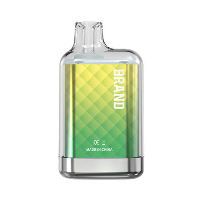 Neuer Soem-Entwurf Mini Crytsal Disposable Flat Vape Pen Pod From China 600 stößt luft