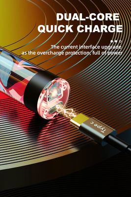Lichtleiter PC Rohr-transparente Shell Colorful Lights-E-Zigarette leuchtend