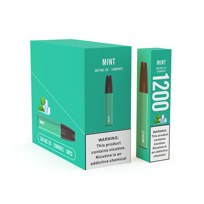 Aroma-Hülsen der Minzen-400mAh/wieder aufladbare Hauche e-Zigaretten-1200