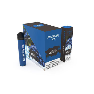 Wegwerfhülse Zigarette/850mAh 5.5ml des Blaubeereis-Edelstahl-E