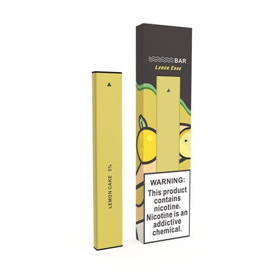 Batterie der Zitronen-Wegwerfminie der Zigaretten-400Puffs 280mAh gelber Vape-Stift