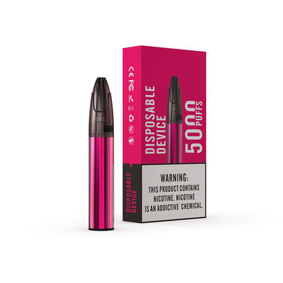 Zigarette Rose 650mAh 4.0ml nachfüllbarer E/5000 Hauche Wegwerf-Vape-Stift