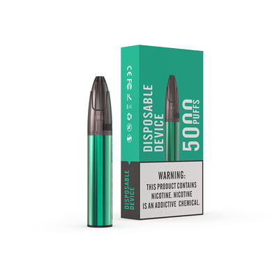 Grün 5000 stößt nachfüllbare elektronische Zigarette PC 4.0ml E Flüssigkeit luft
