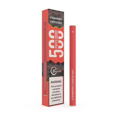 Nachfüllbarer hülse Vape-Erdbeerkäsekuchen des Stift-E der Zigaretten-280mAh 1.3mL Wegwerf