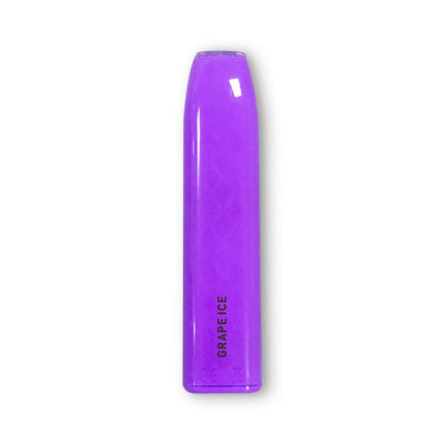 Trauben-Eis ABS flacher Wegwerfvape Pen Purple 1.6Ω keine Zündung