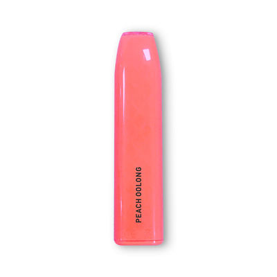 Flache Vape Pen Pod Kit Lightweight Peach Oolong Wegwerfbevorzugung des Rosa-500mAh